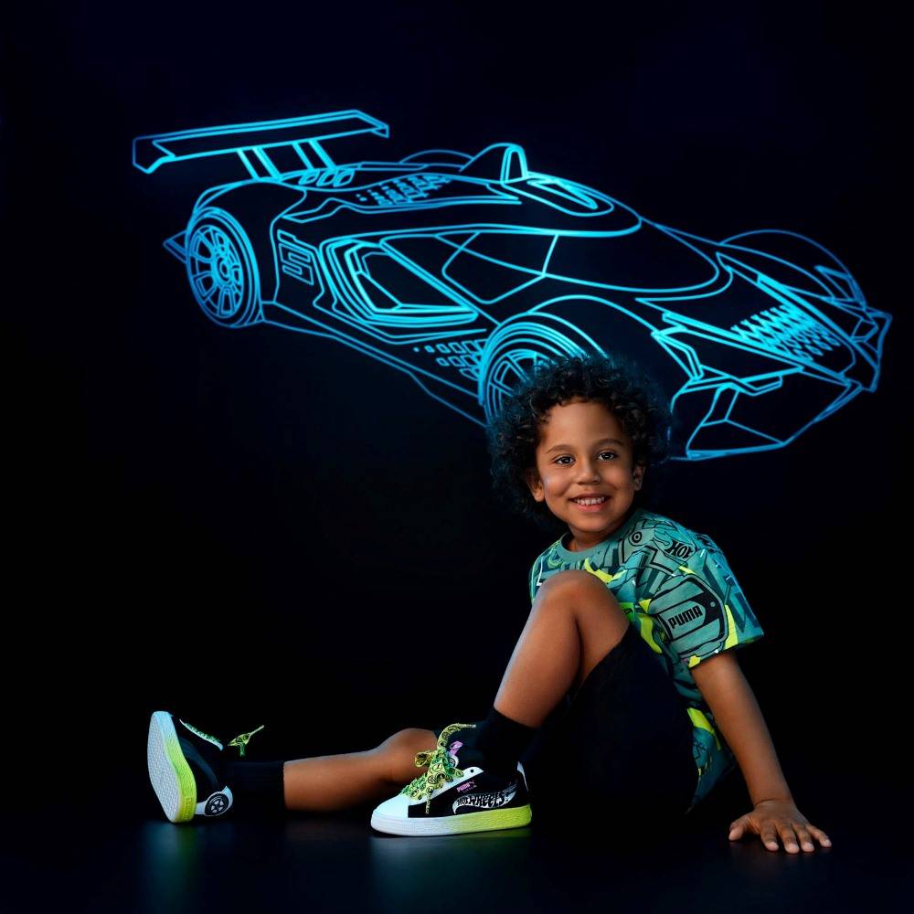 PUMA X HOT WHEELS RELAXED AOP TEE