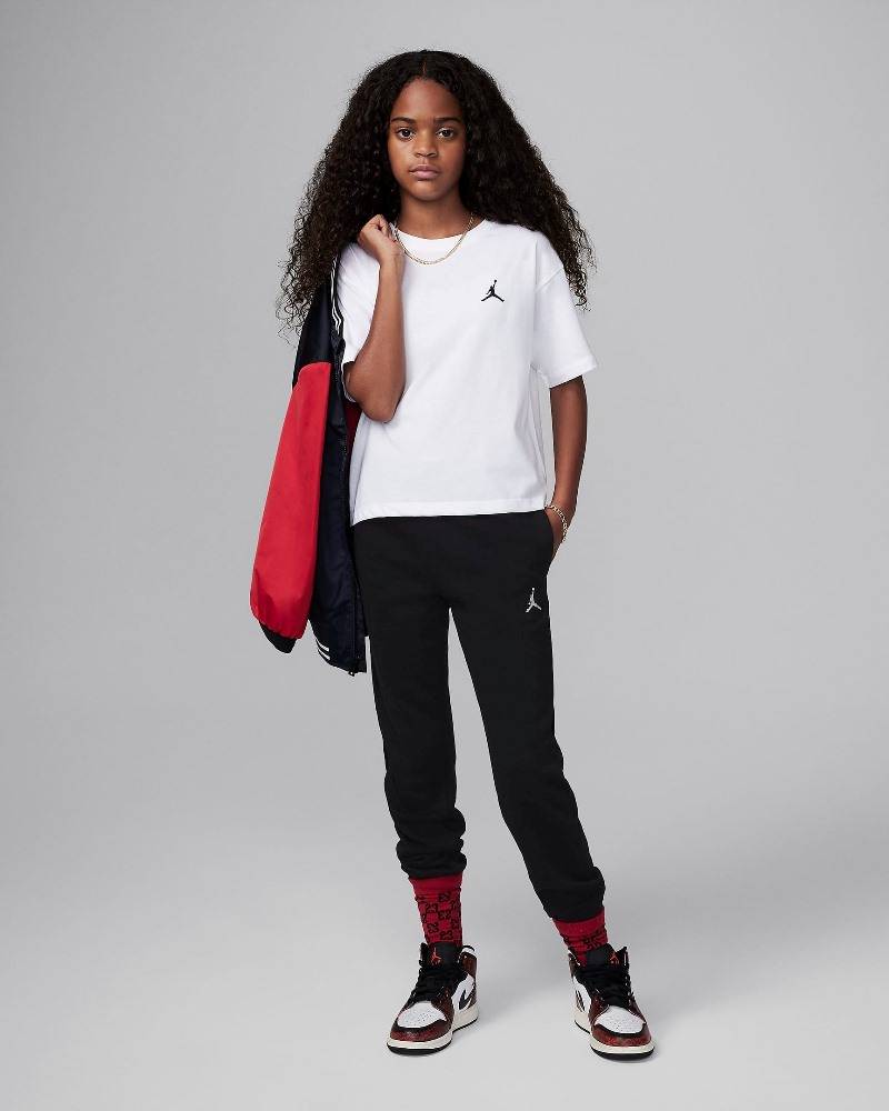 NIKE JORDAN GIRLS MJ BRKLYN ESSENTIALS SS TEE