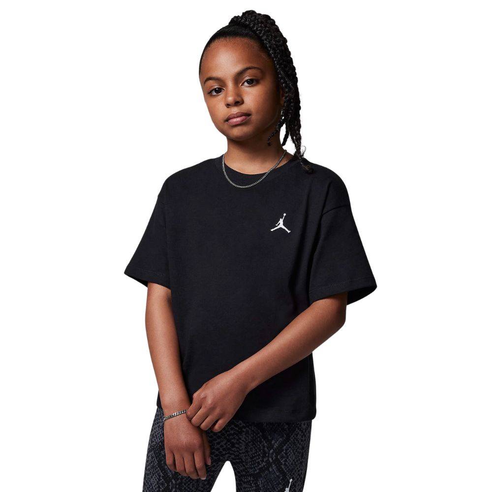 NIKE JORDAN GIRLS MJ BRKLYN ESSENTIALS SS TEE