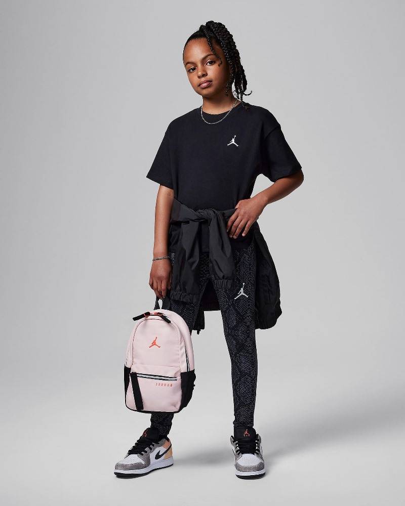 NIKE JORDAN GIRLS MJ BRKLYN ESSENTIALS SS TEE