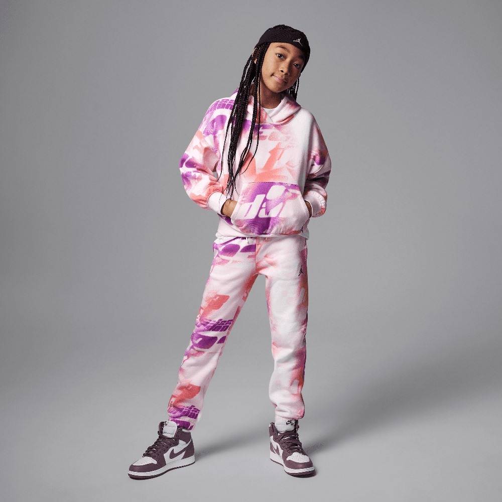 NIKE JORDAN GIRLS TRIPLE TEAM AOP PO