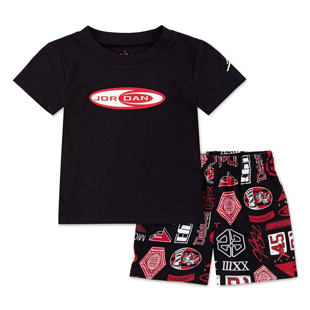NIKE JORDAN INFANT BOYS MJ BROOKLYN AOP FT SHORT S