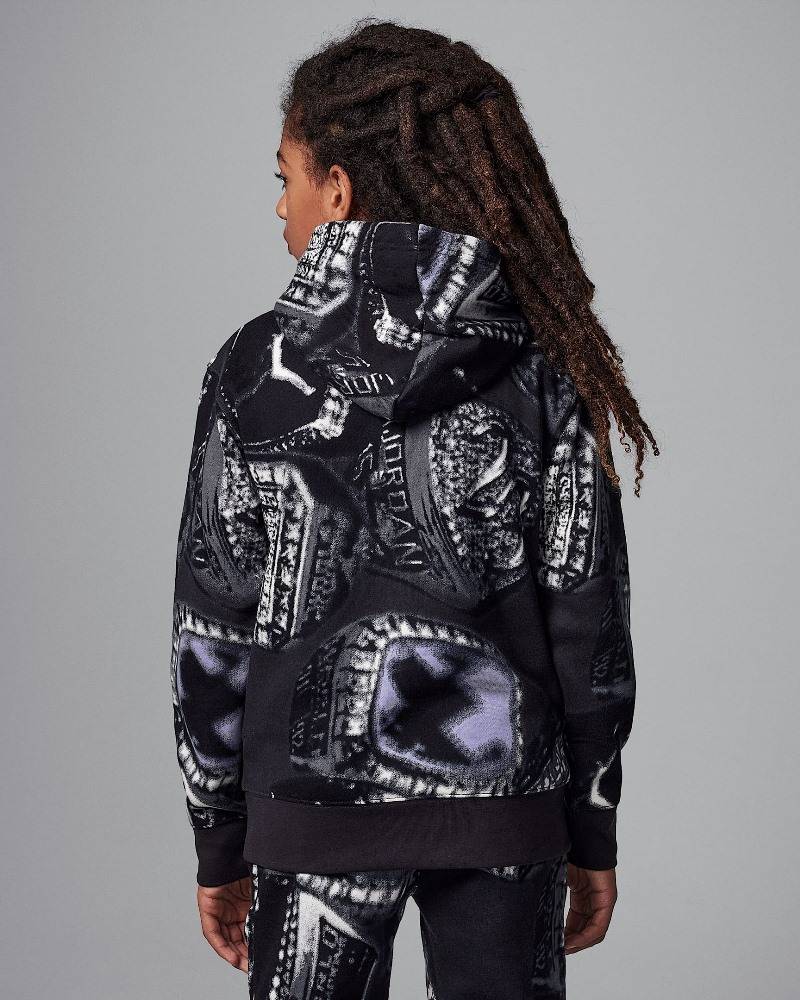 NIKE JORDAN BOYS MJ MVP FLC AOP PO