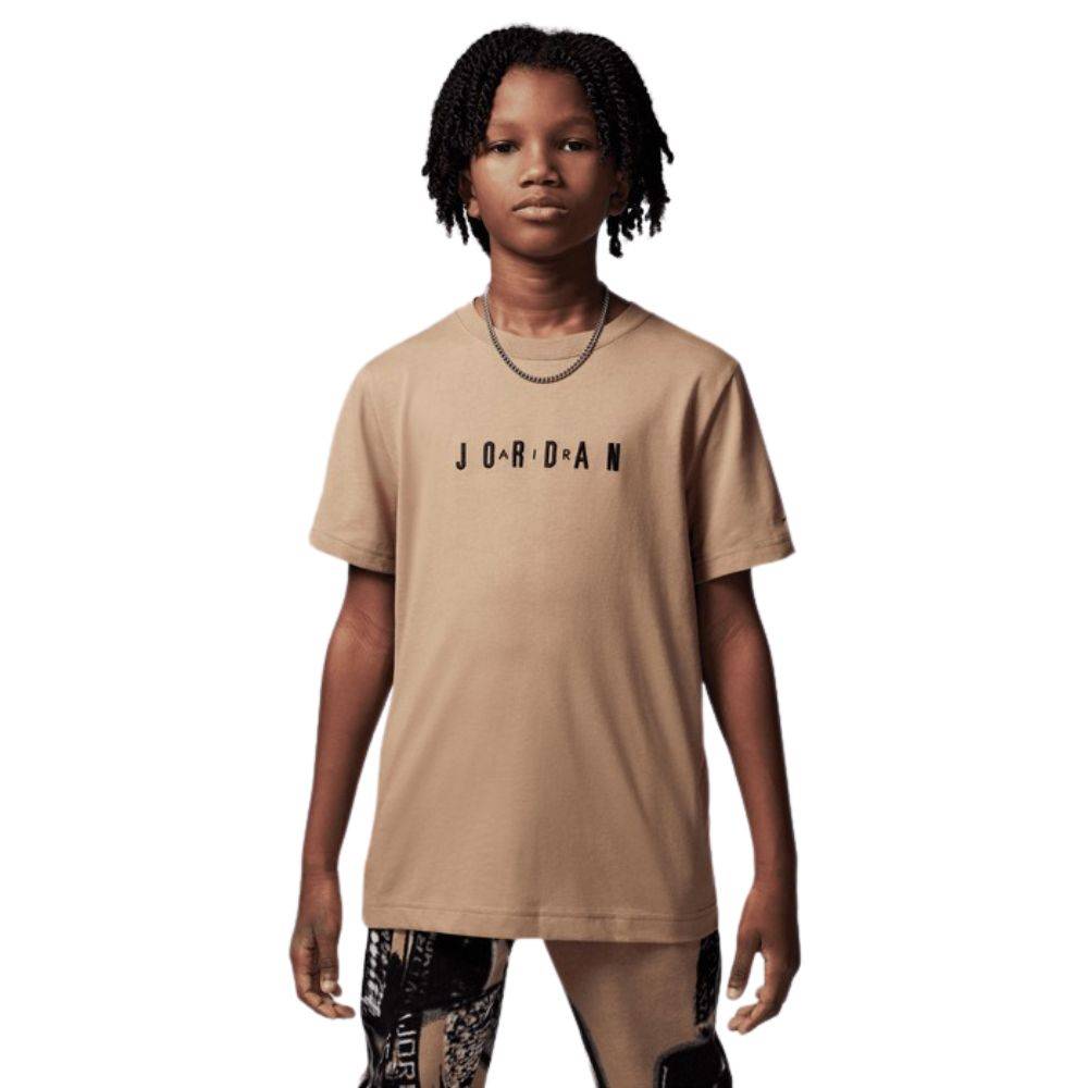 NIKE JORDAN BOYS MJ WORDMARK EMB CREW