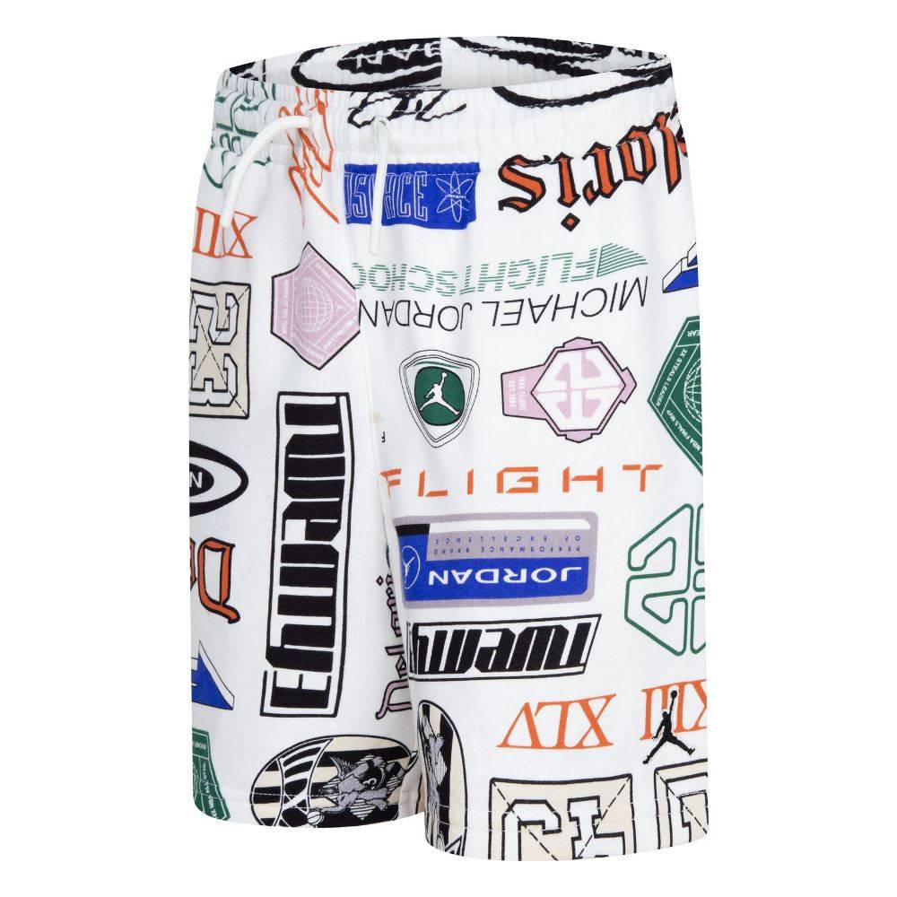 NIKE JORDAN BOYS MJ ESSENTIALS FT AOP SHORT