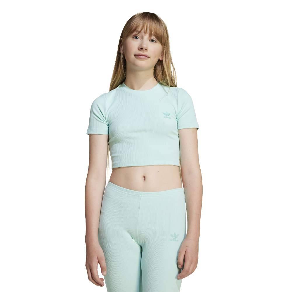 ADIDAS RIB CROP TEE