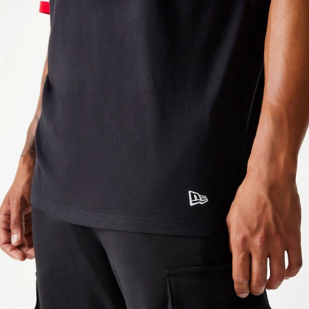 NEW ERA NBA PANEL OS TEE CHICAGO BULLS