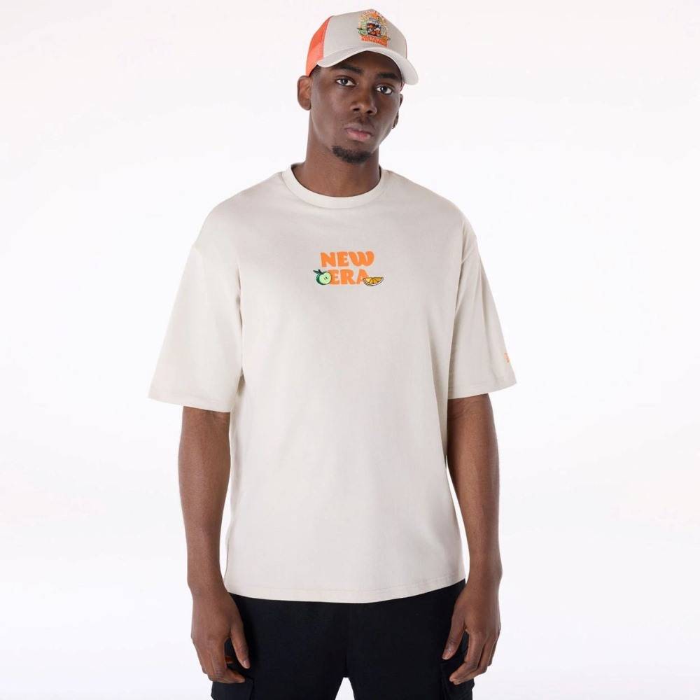 NEW ERA NE DRINK GRAPHIC OS TEE