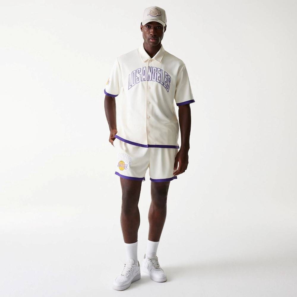NEW ERA NBA TEAM LOGO SHORT LOS ANGELES LAKERS