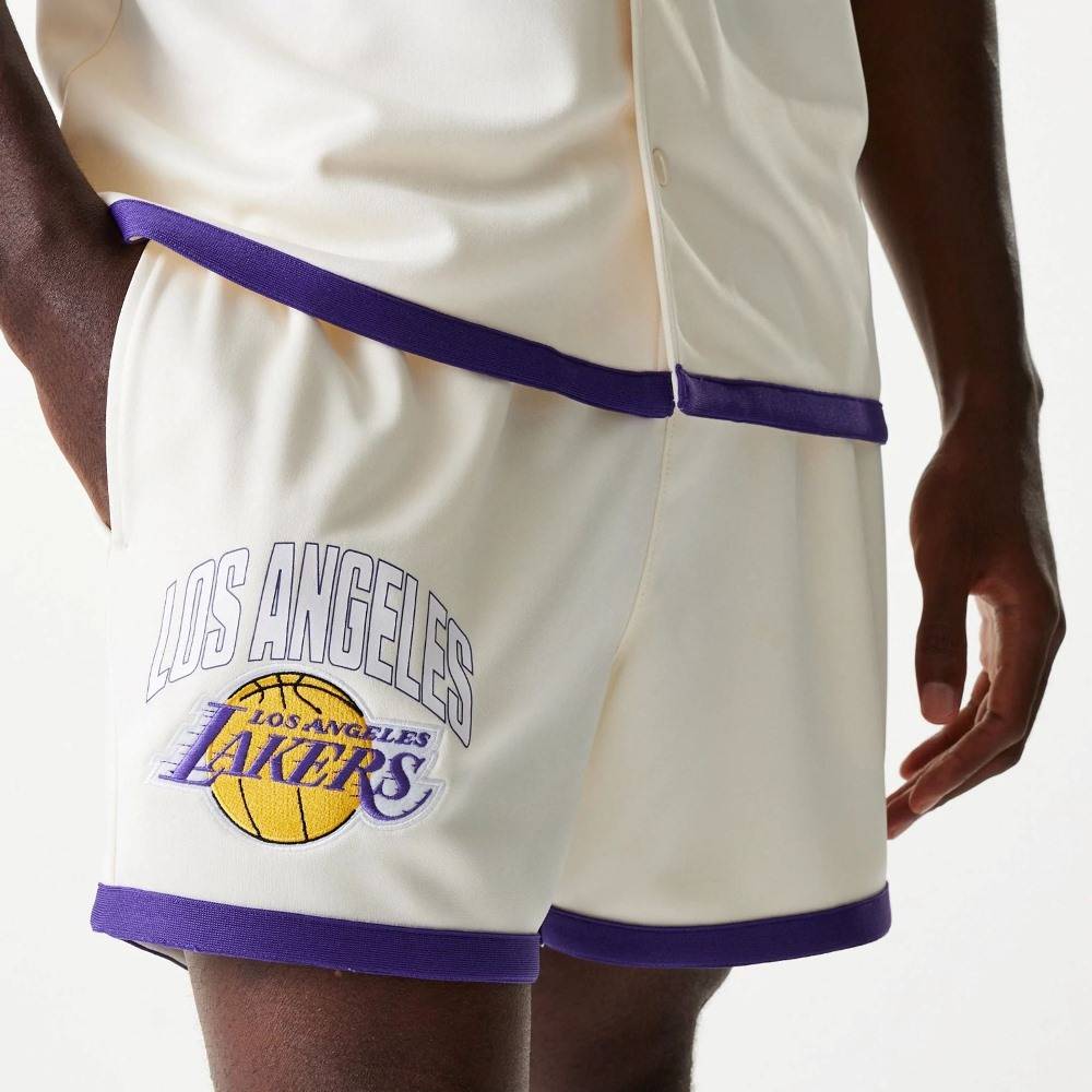 NEW ERA NBA TEAM LOGO SHORT LOS ANGELES LAKERS
