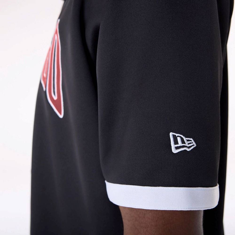 NEW ERA NBA SNAP BUTTON SHIRT CHICAGO BULLS