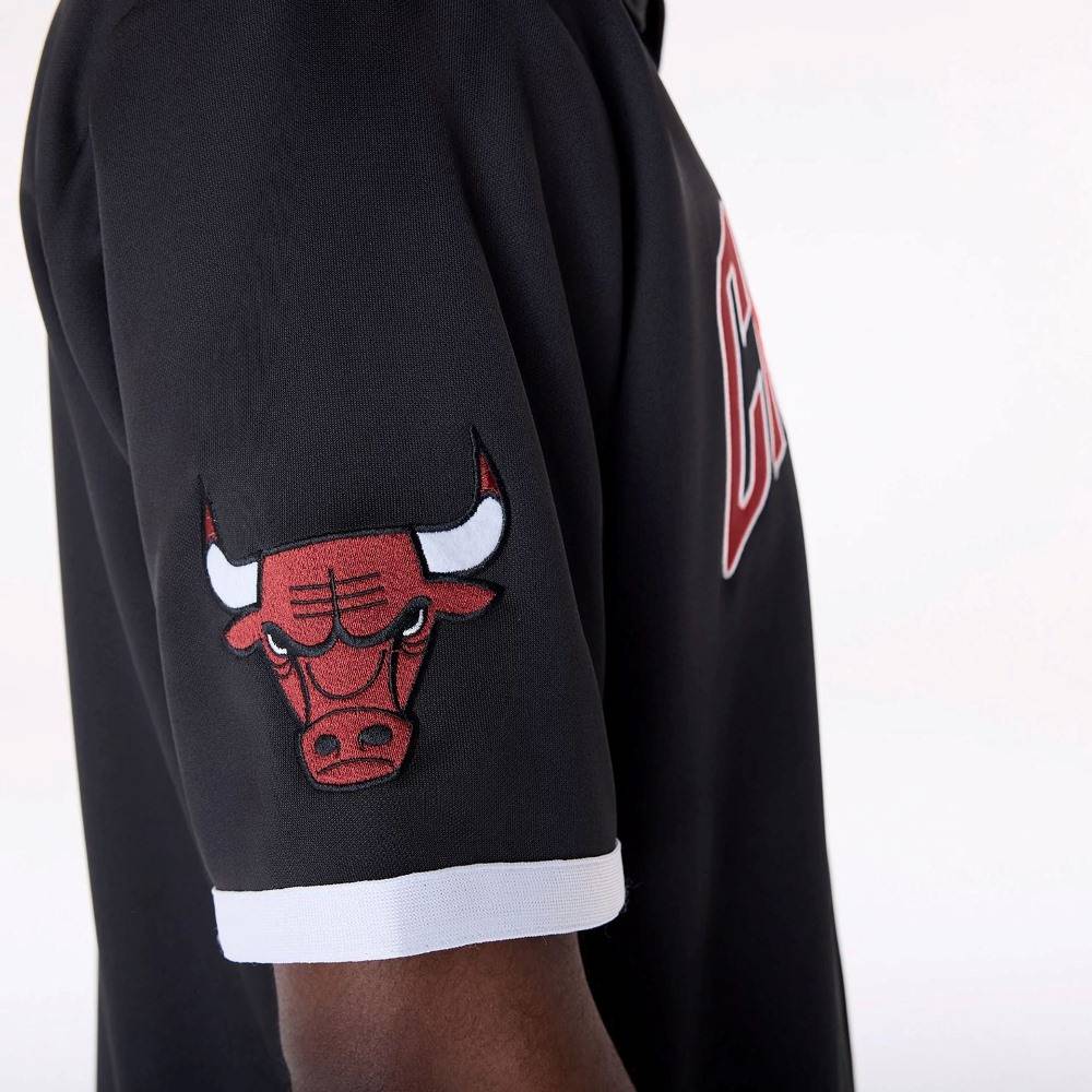 NEW ERA NBA SNAP BUTTON SHIRT CHICAGO BULLS
