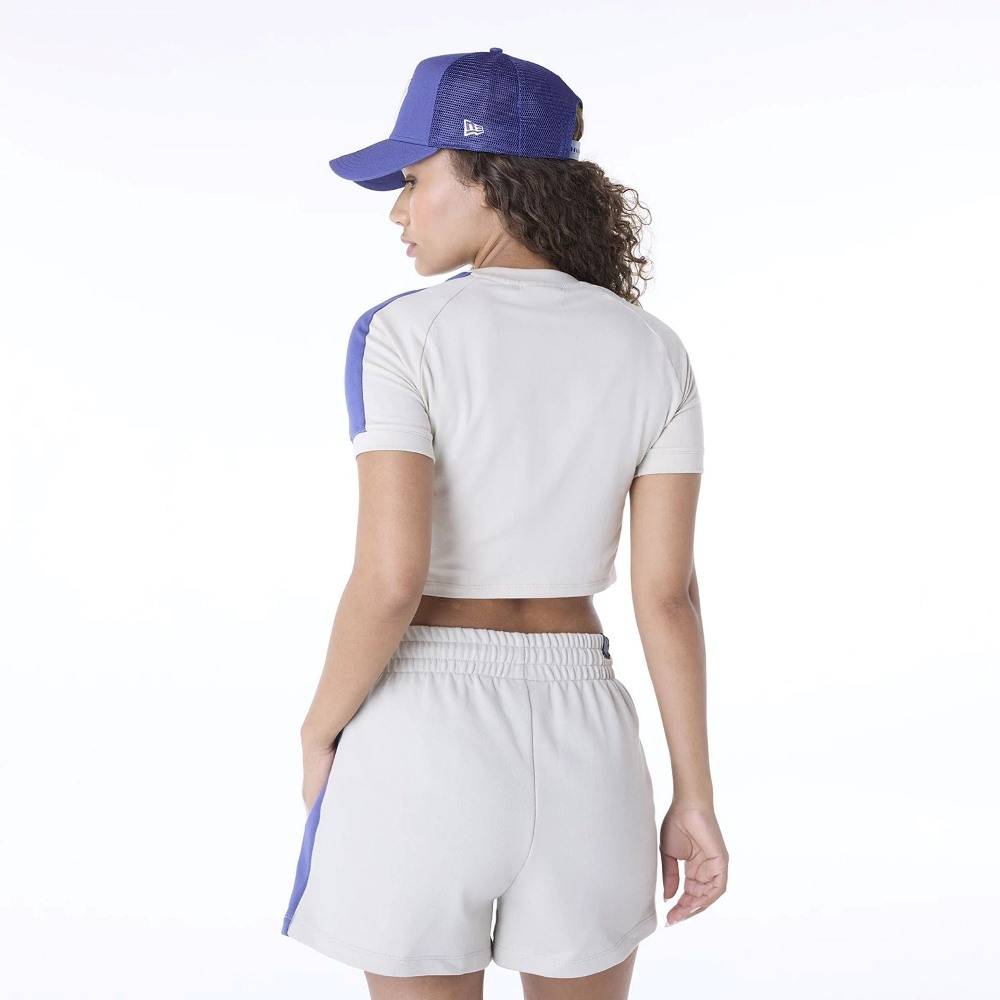 NEW ERA WMNS MLB FLORAL CROP TEE NEW YORK YANKEES