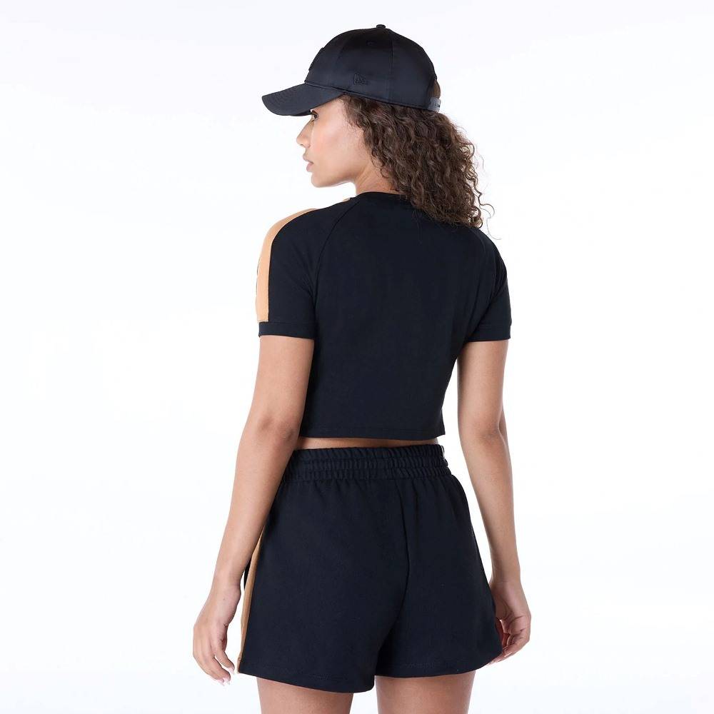 NEW ERA WMNS MLB FLORAL CROP TEE NEW YORK YANKEES