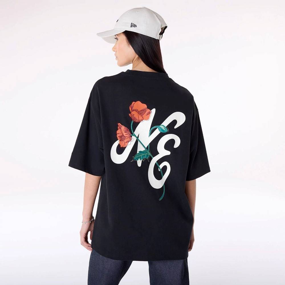 NEW ERA NE FLORAL GRAPHIC TEE