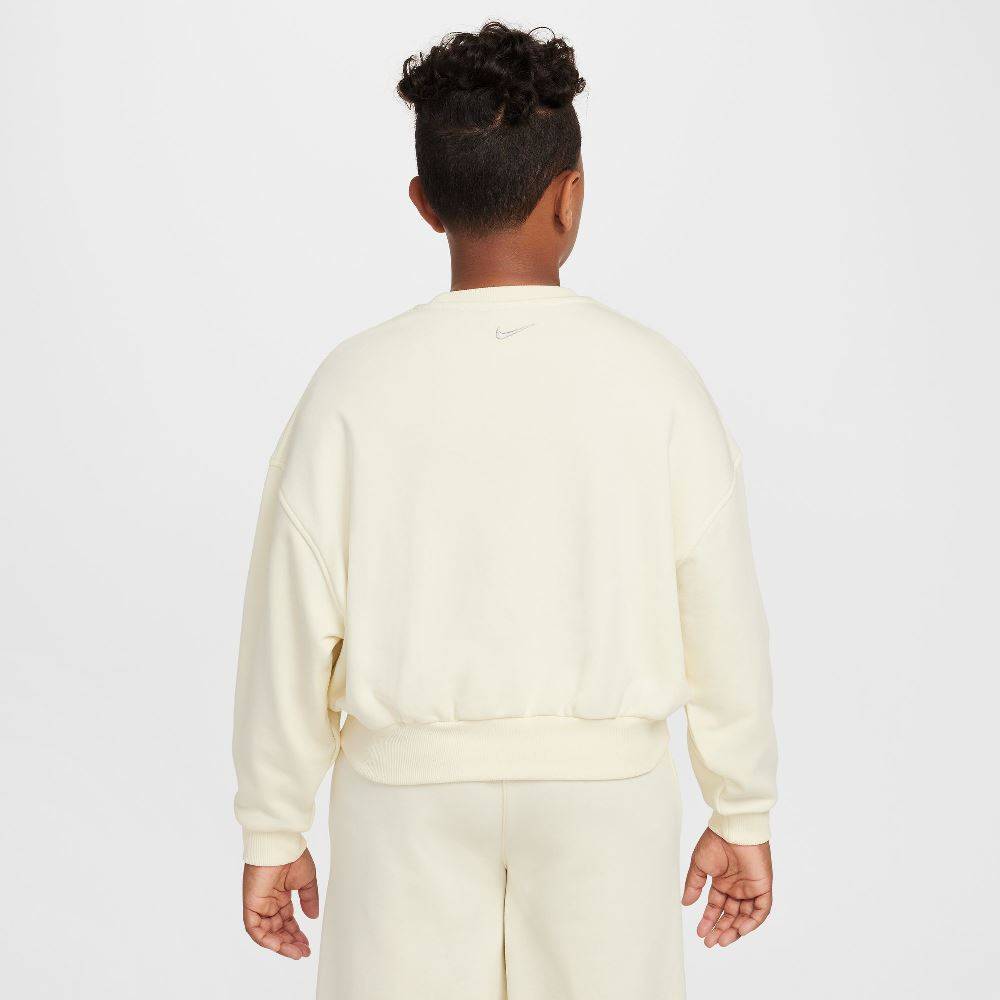 NIKE NSW GIRLS FRENCH TERRY CREW SWEATSHIRT