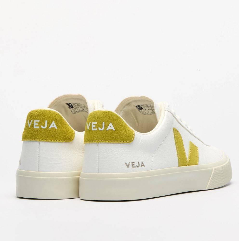 VEJA CAMPO CHROME-FREE LEATHER SNEAKERS