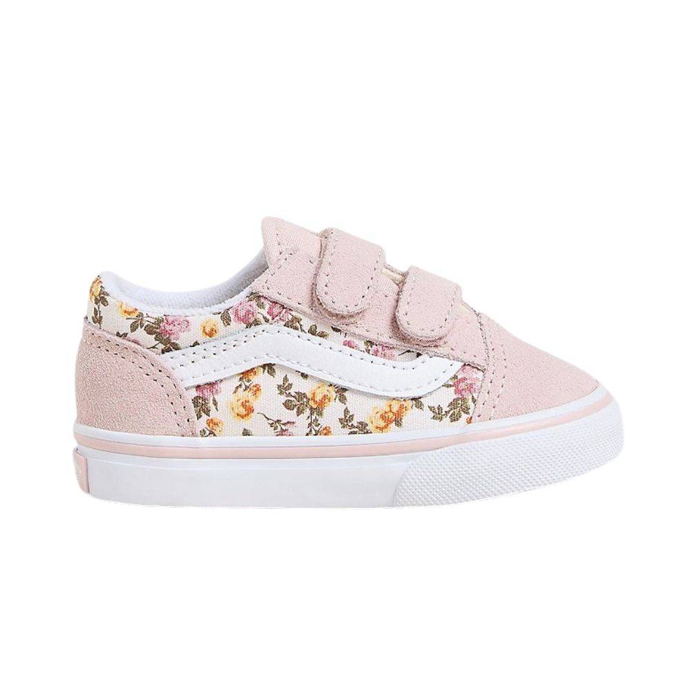 VANS TODDLER OLD SKOOL VELCRO SHOES