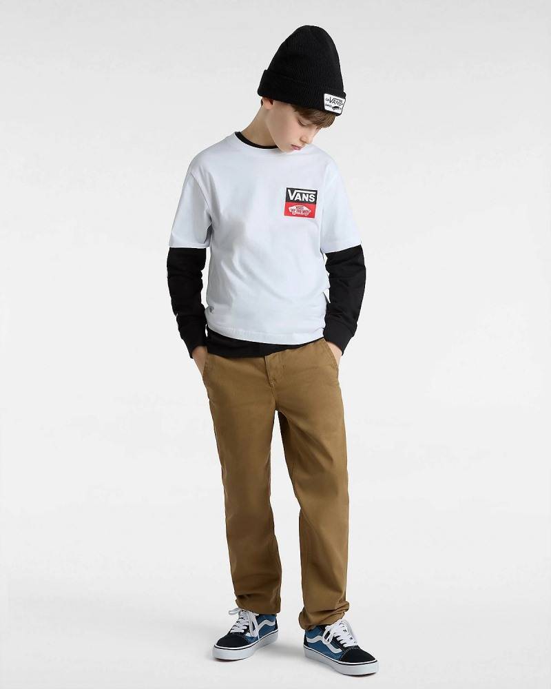VANS BOYS OG LOGO SS TEE