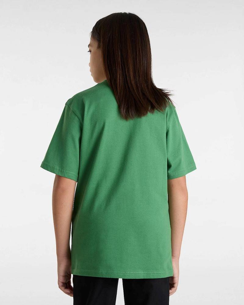 VANS BOYS CHECKER DROP SS TEE