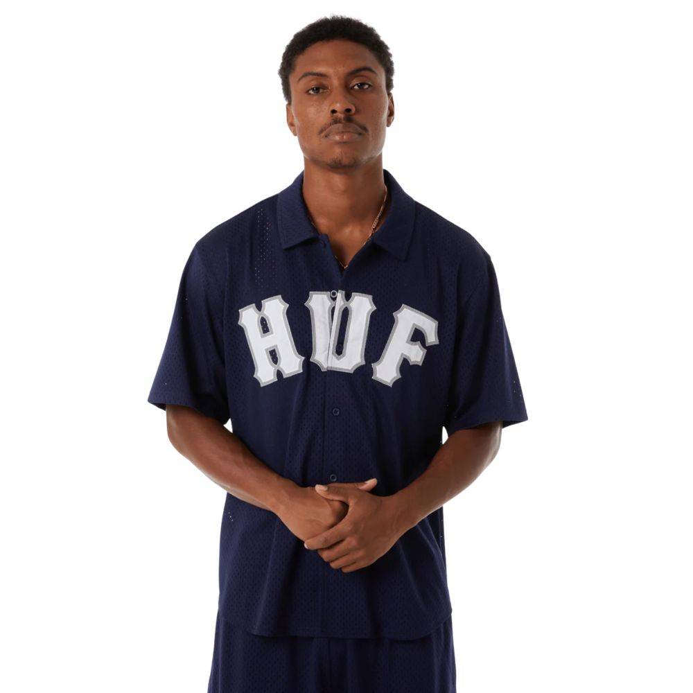 HUF ARCH MESH BUTTON UP