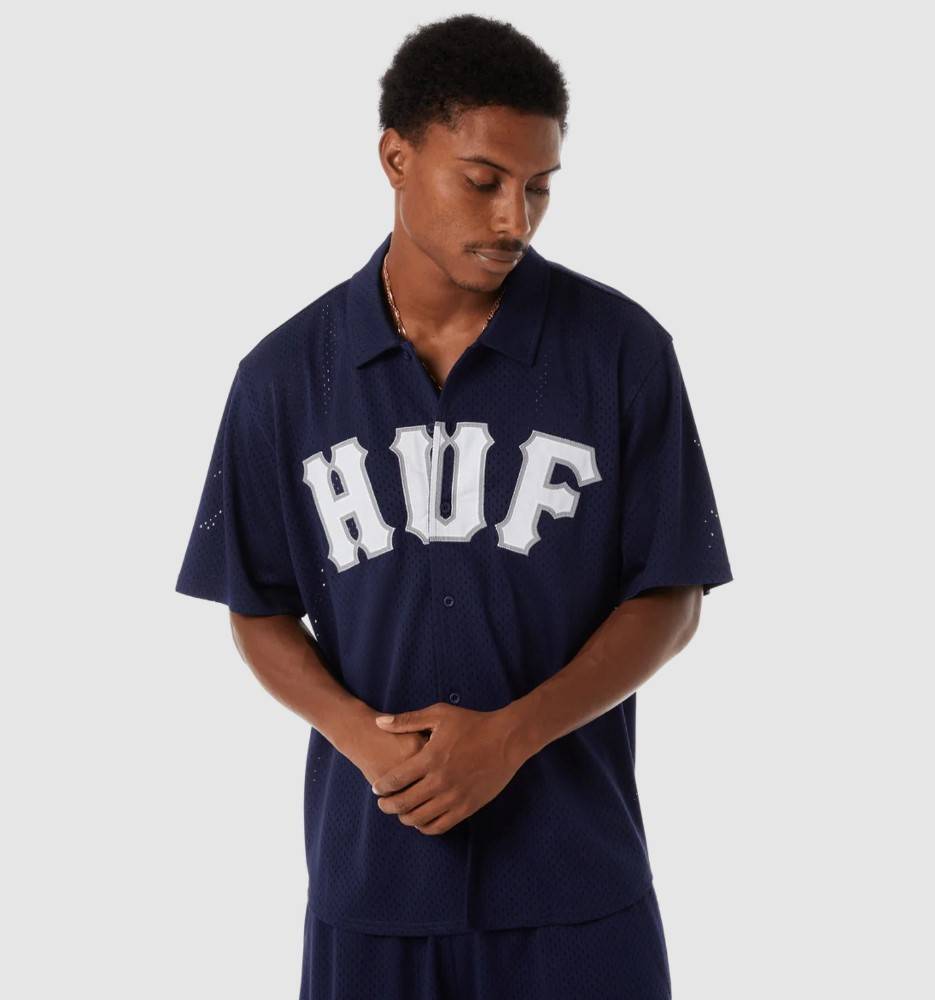 HUF ARCH MESH BUTTON UP