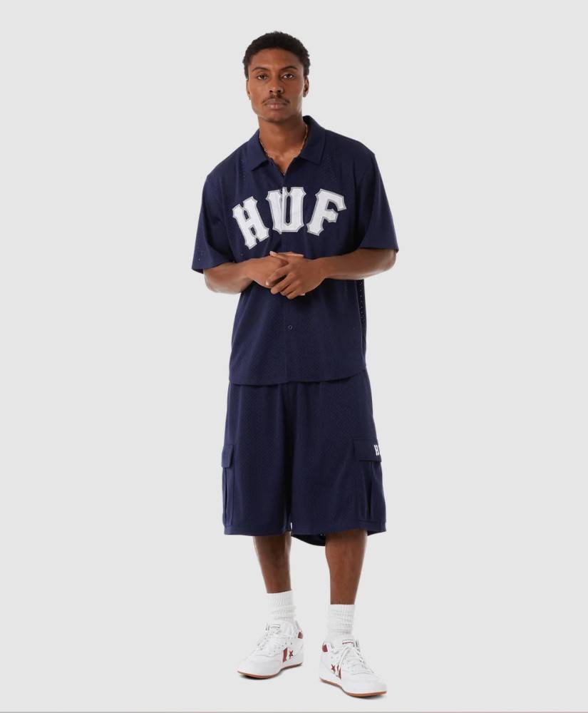 HUF ARCH MESH BUTTON UP