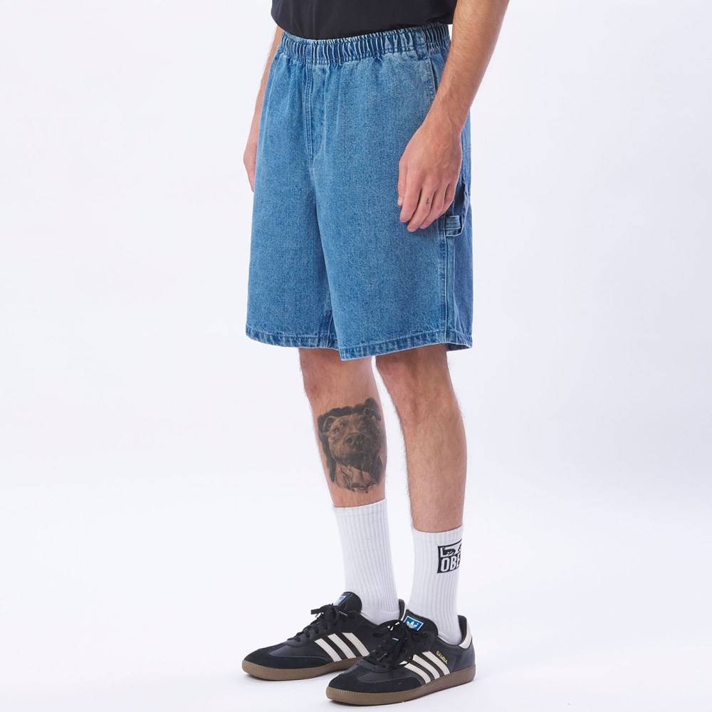 OBEY EASY DENIM CARPENTER SHORT