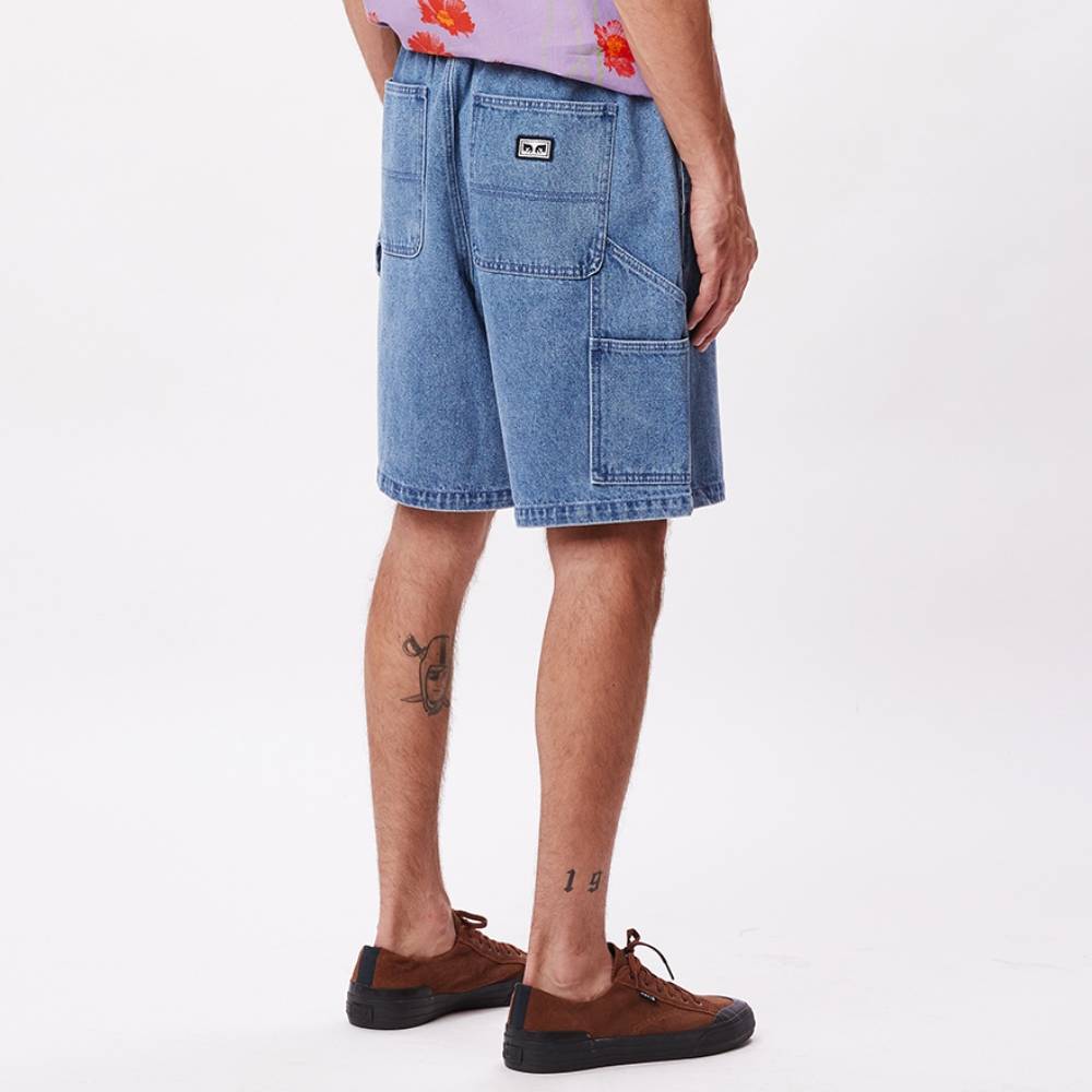 OBEY EASY DENIM CARPENTER SHORT