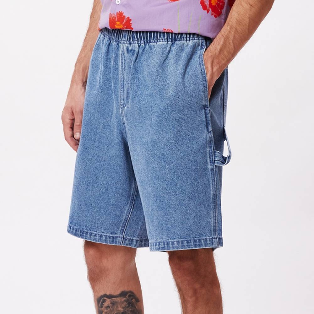 OBEY EASY DENIM CARPENTER SHORT