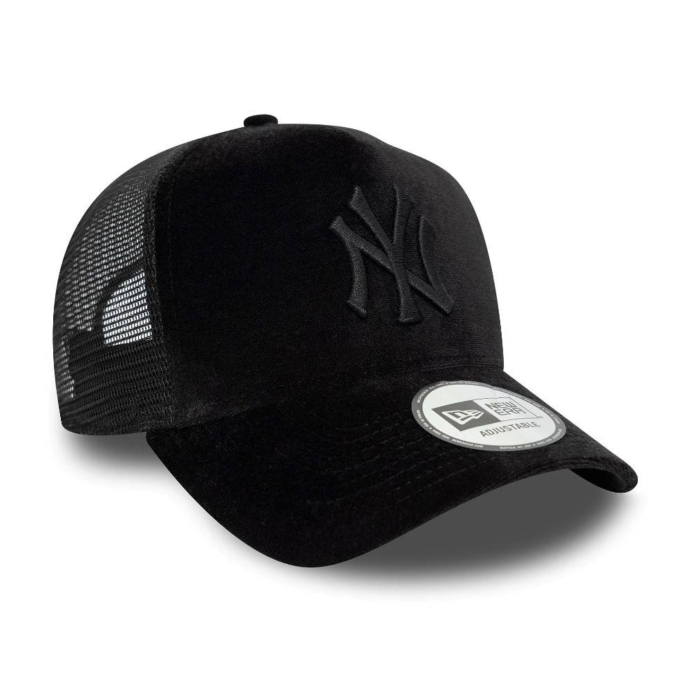 NEW ERA WMNS VELOUR TRUCKER NEW YORK YANKEES