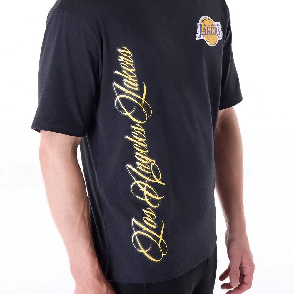 NEW ERA NBA FONT GRAPHC TEE LOS ANGELES LAKERS
