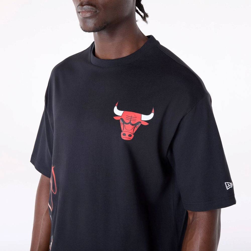 NEW ERA NBA FONT GRAPHC TEE CHICAGO BULLS