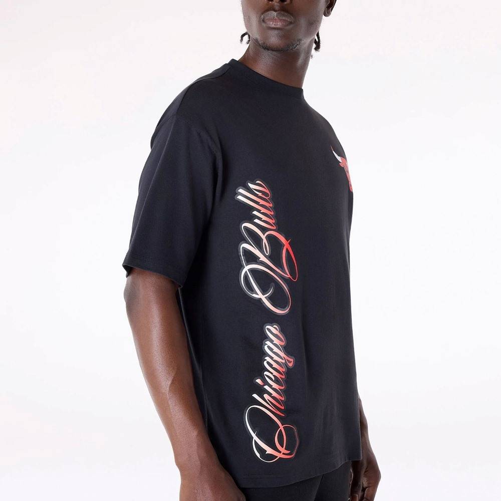 NEW ERA NBA FONT GRAPHC TEE CHICAGO BULLS