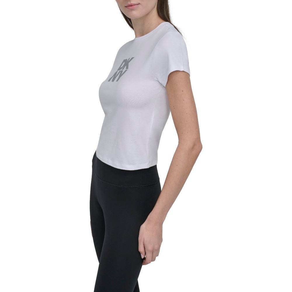 DKNY LOGO SHORT SLEEVE TOP