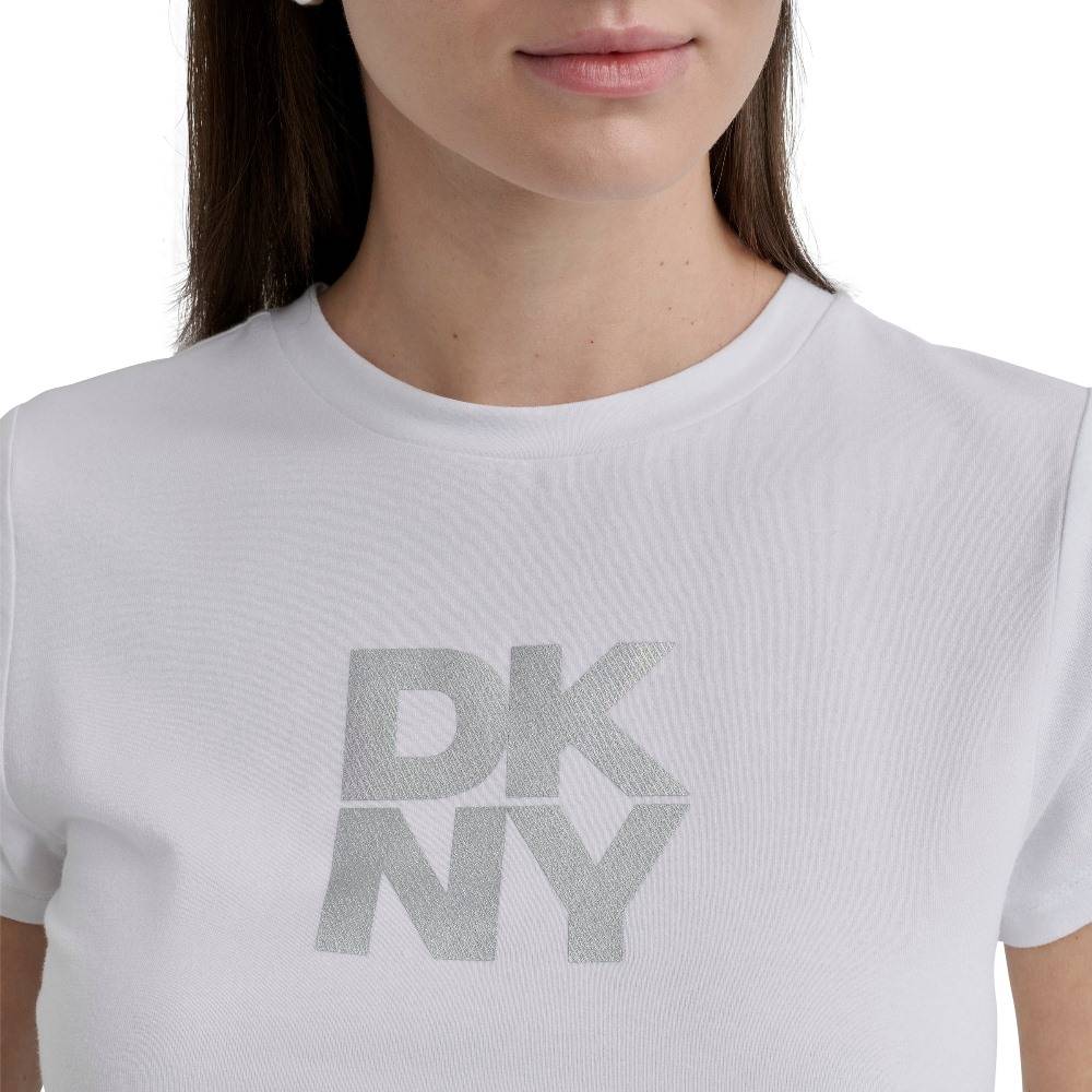 DKNY LOGO SHORT SLEEVE TOP