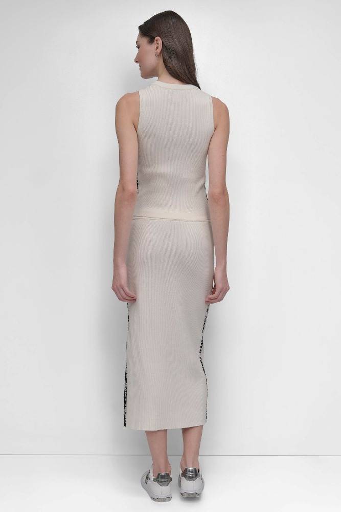 DKNY RIBBED TANK TOP