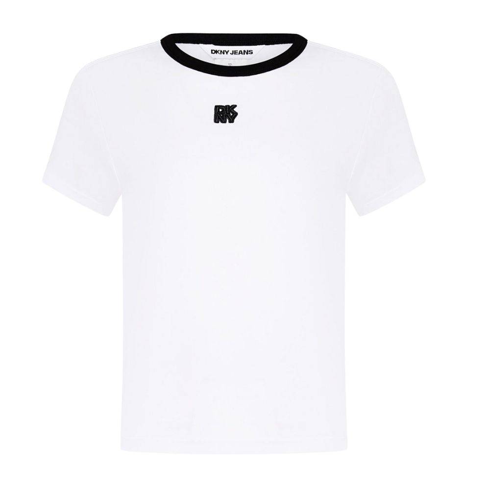 DKNY LOGO SHORT SLEEVE TOP
