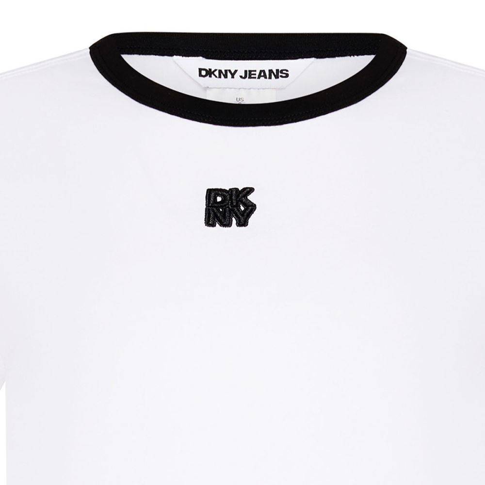 DKNY LOGO SHORT SLEEVE TOP