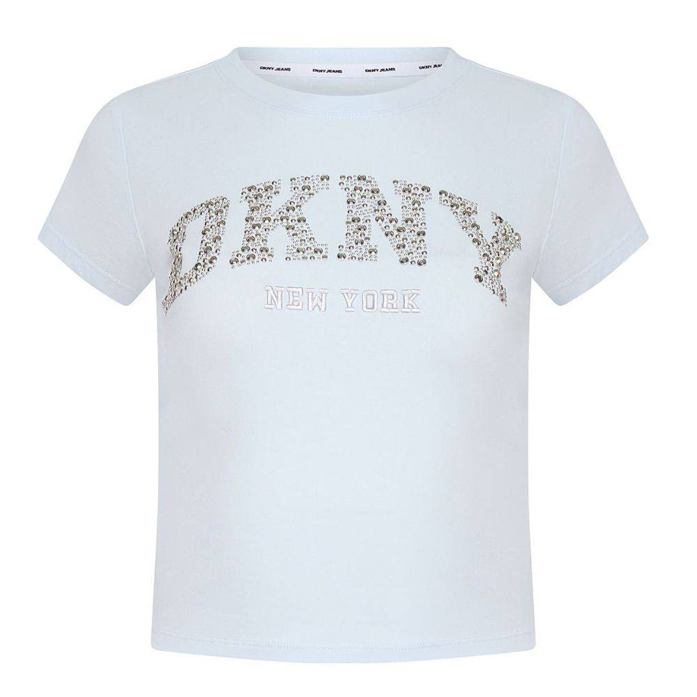 DKNY LOGO SHORT SLEEVE TOP