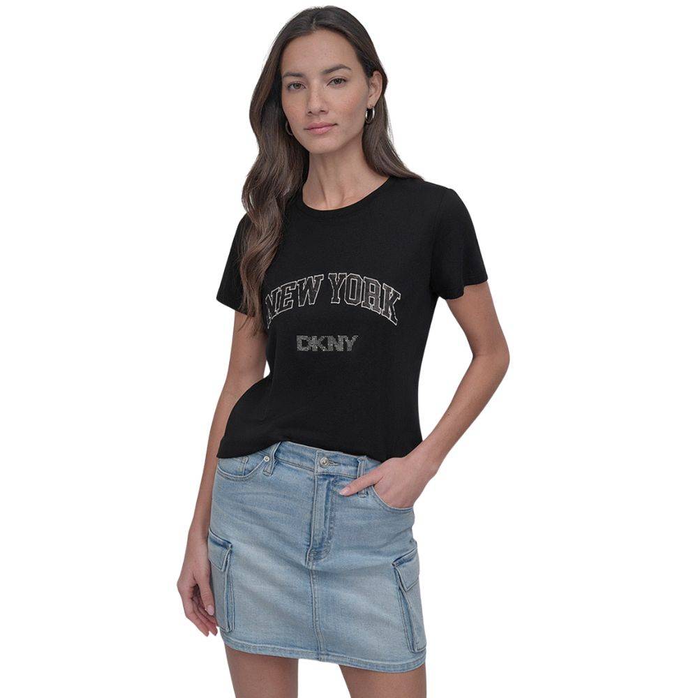 DKNY SHORT SLEEVE TOP