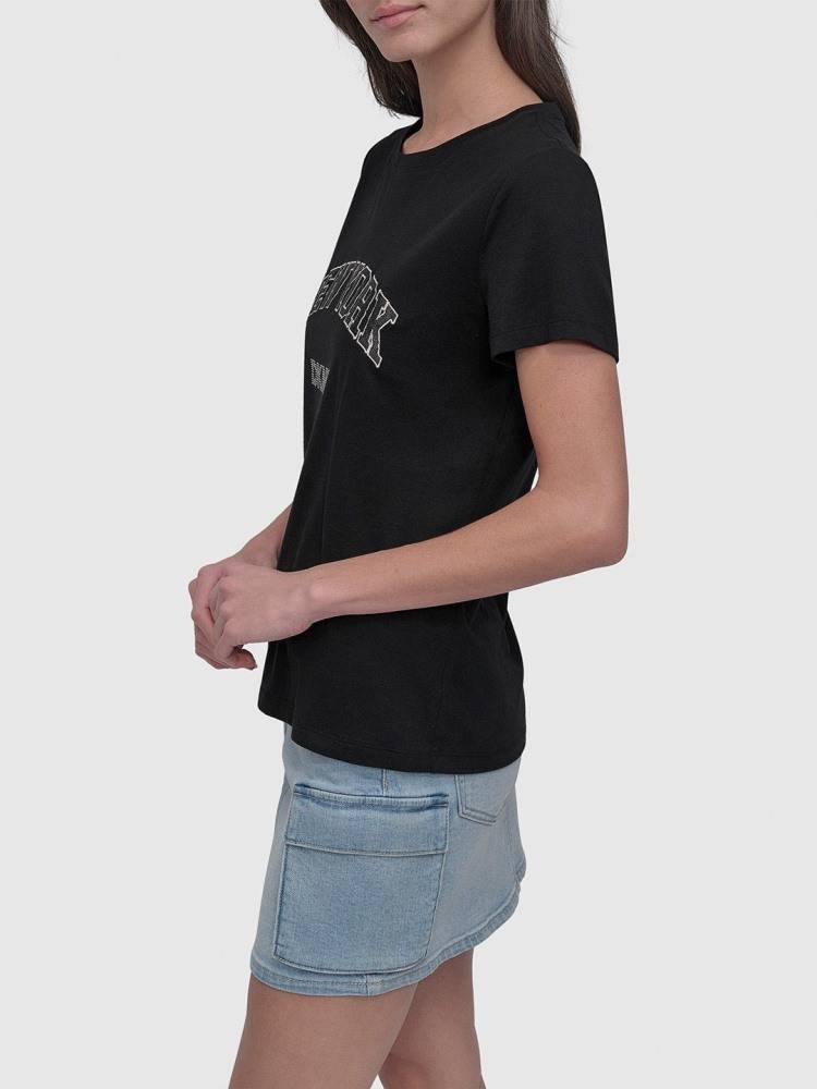 DKNY SHORT SLEEVE TOP