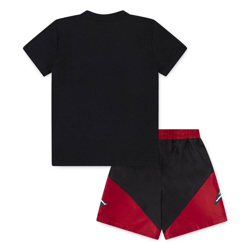 NIKE JORDAN LITTLE KIDS JUMPMAN STACKED PLAY SHORT