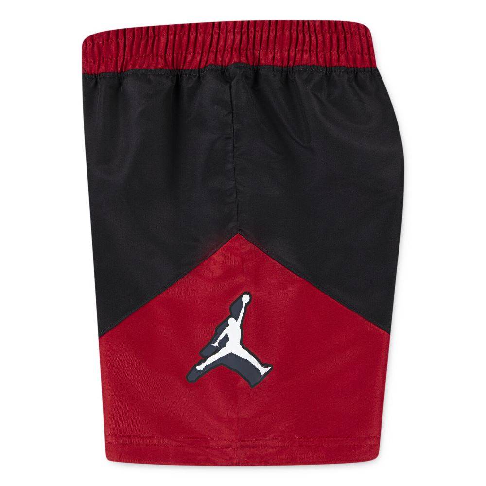 NIKE JORDAN LITTLE KIDS JUMPMAN STACKED PLAY SHORT