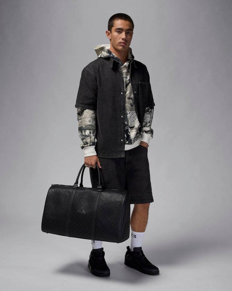 NIKE JORDAN MONOGRAM DUFFLE BAG