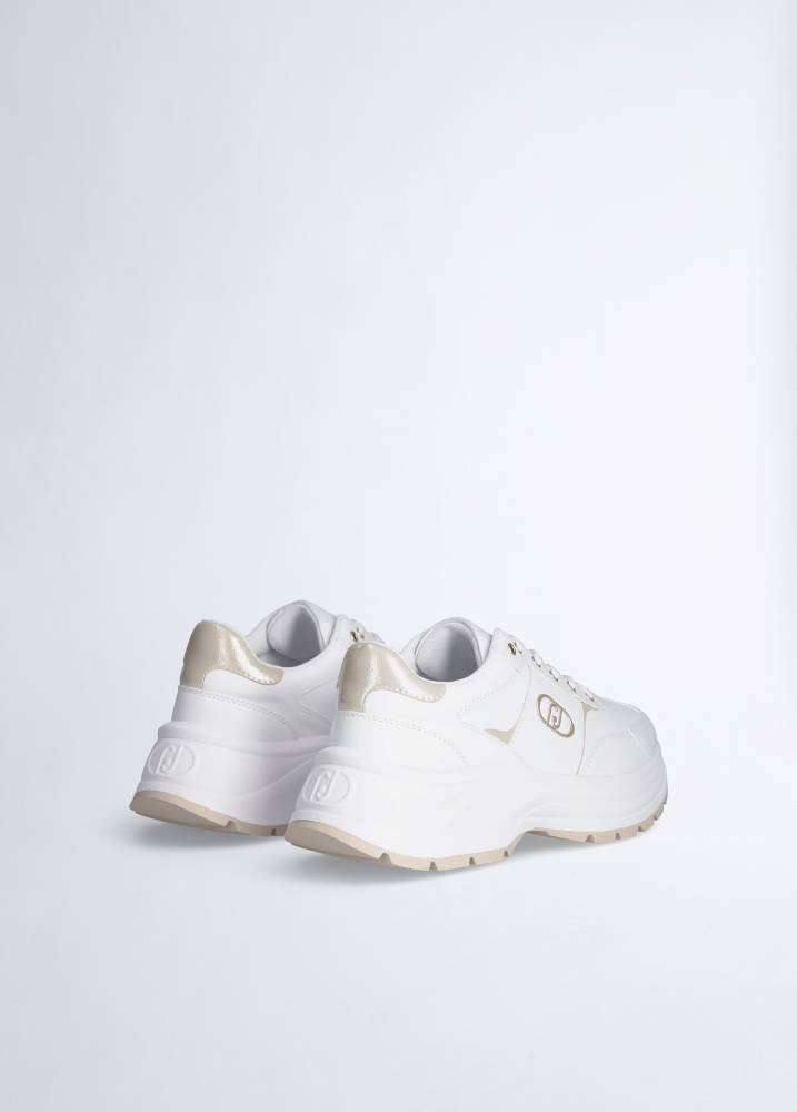 LIU JO EVA 02 - LEATHER SNEAKER