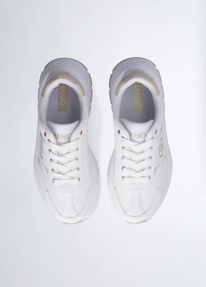 LIU JO EVA 02 - LEATHER SNEAKER