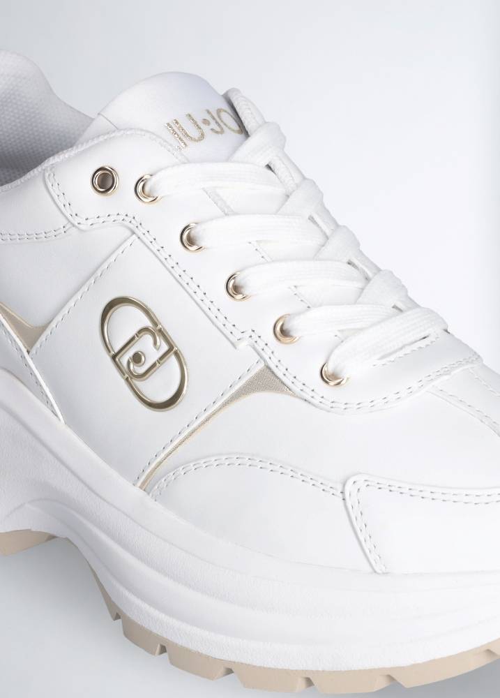LIU JO EVA 02 - LEATHER SNEAKER
