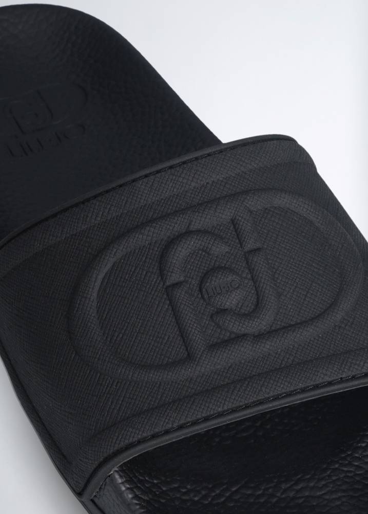 LIU JO KOS 19 - SLIDES WITH MAXI LOGO