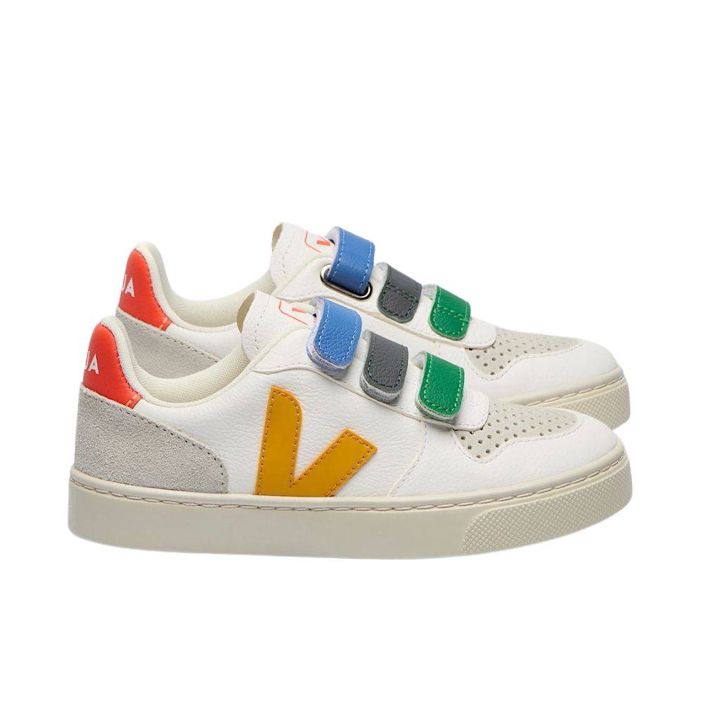 VEJA V-10 CHROME-FREE LEATHER INFANT